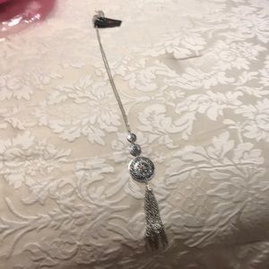 Earrings and necklace